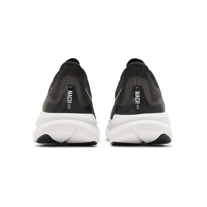 Hoka Mach 6 Wide 'Black White'