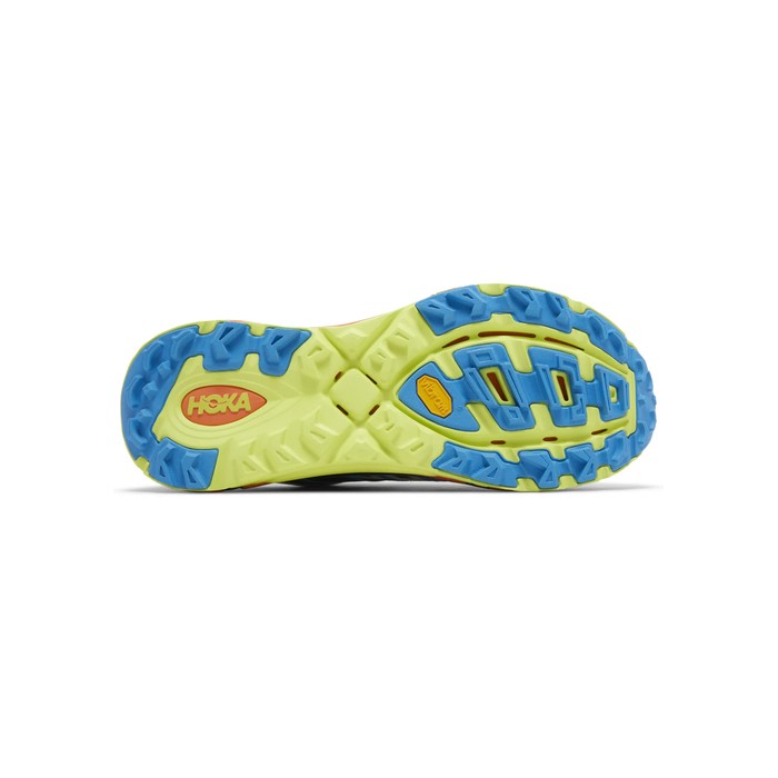 Hoka Mafate Three2 'Black Diva Blue Orange'