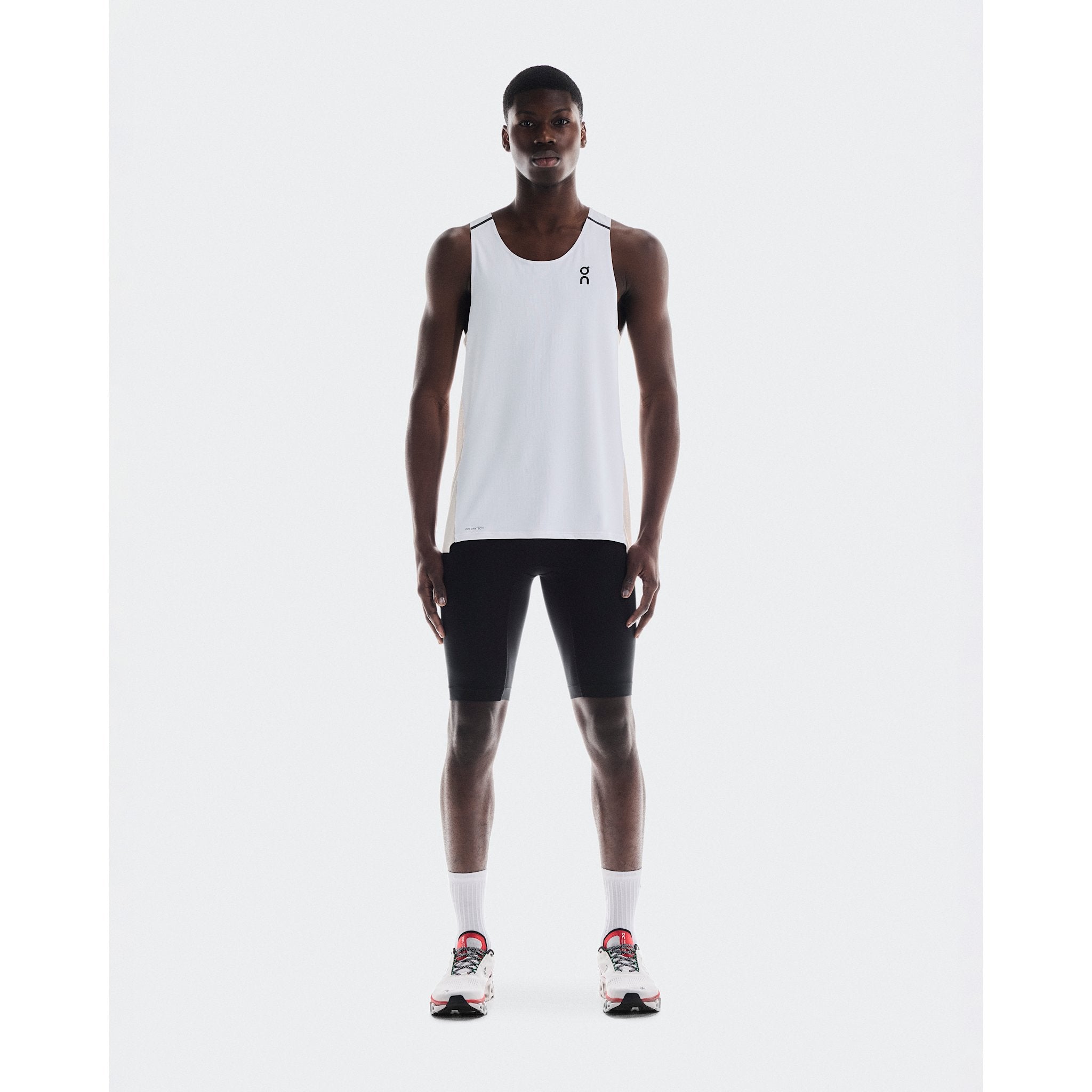 On Performance Tank White | Silver