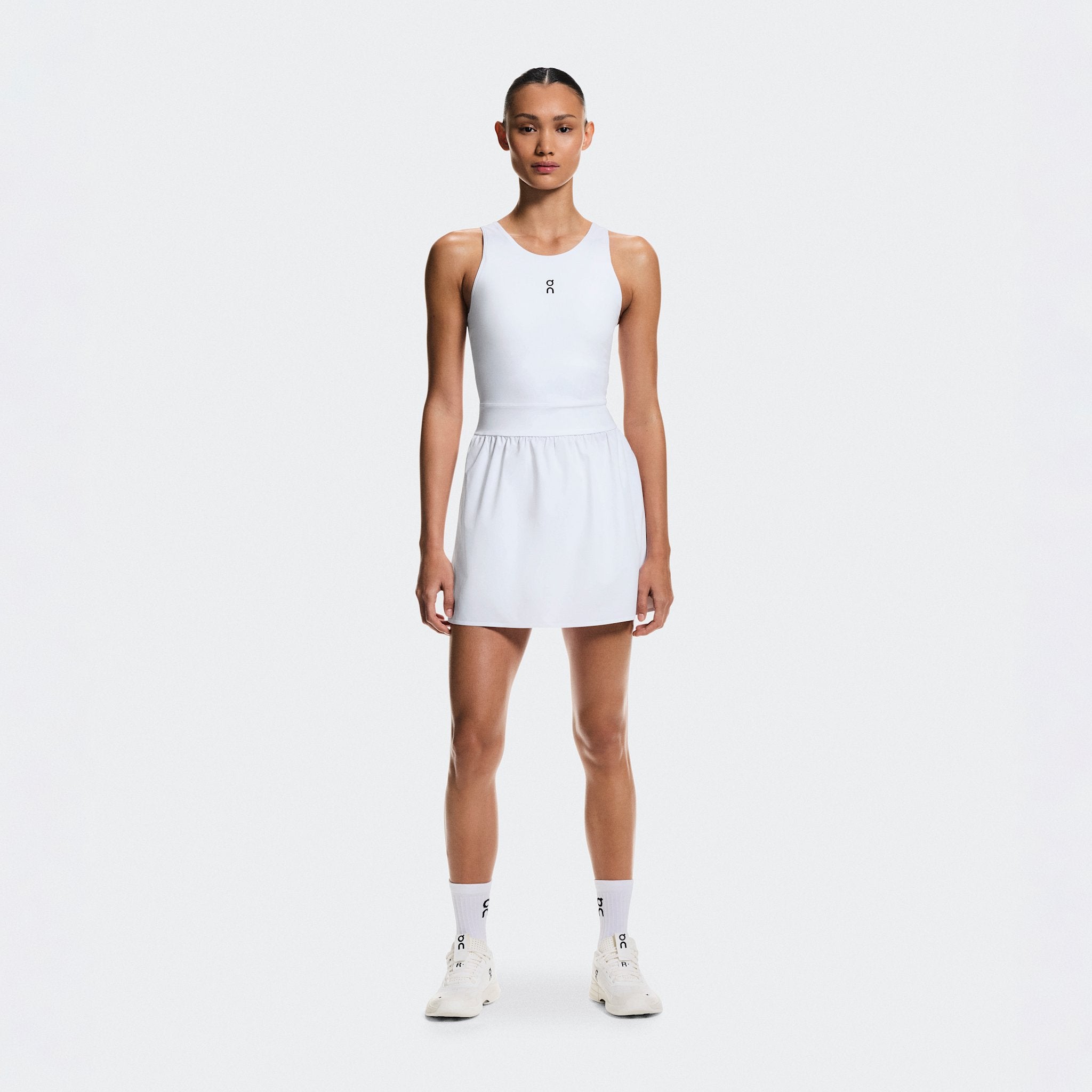 On Court Dress Split White