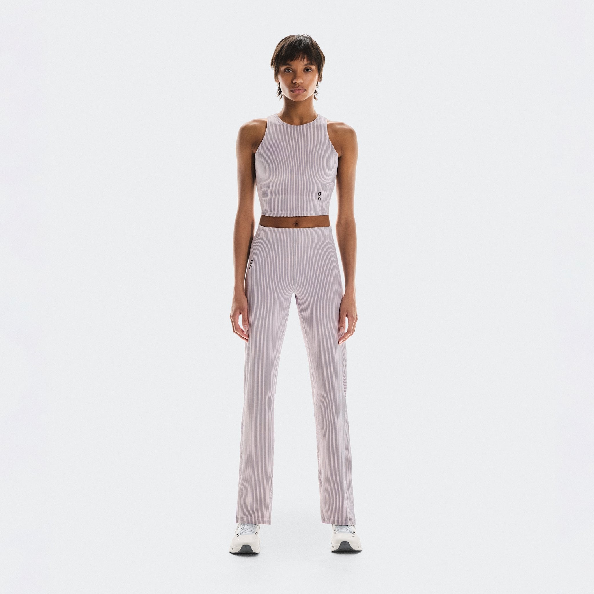 On All-Day Ribbed Pants Orchid | Lilac
