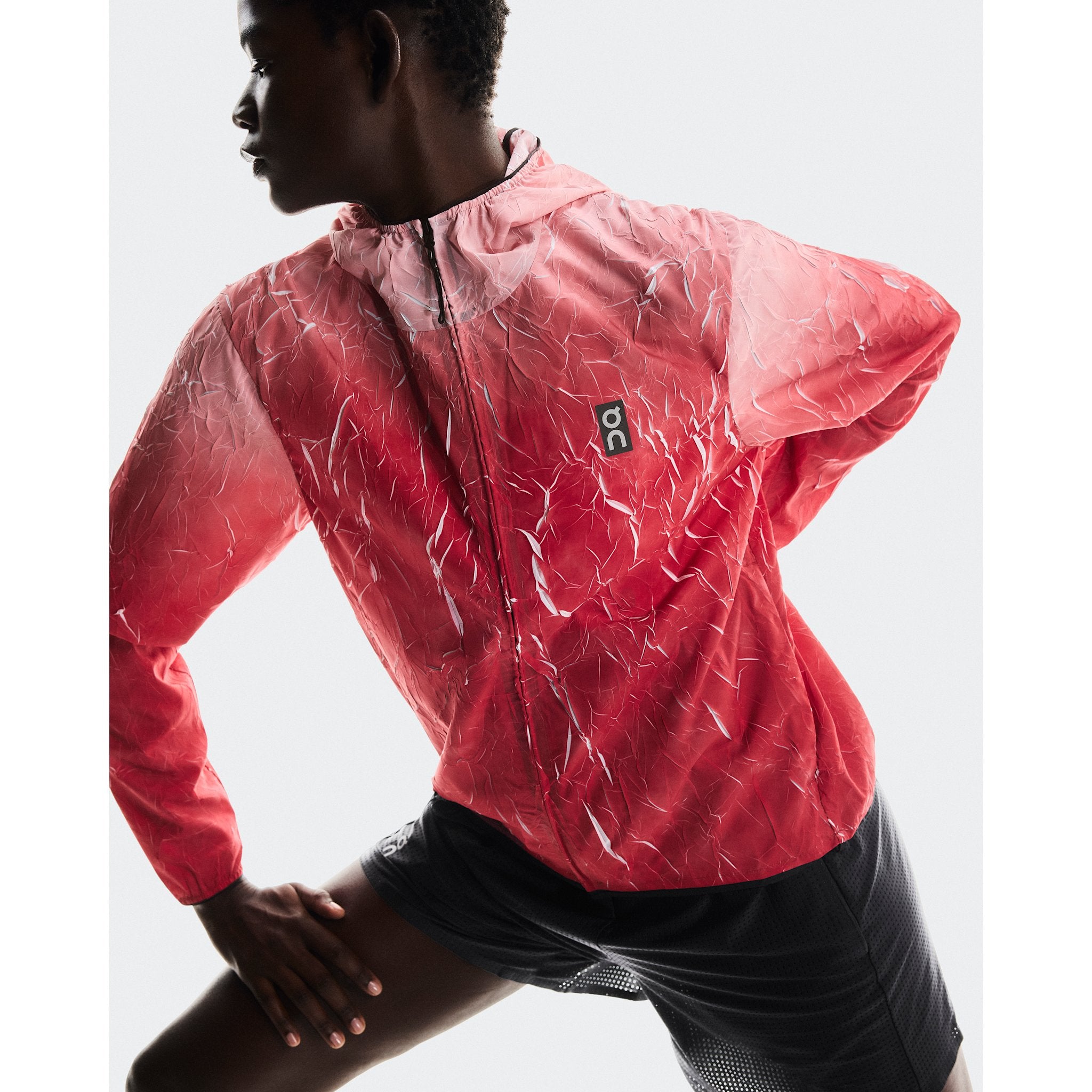 On Pace Run Jacket Red