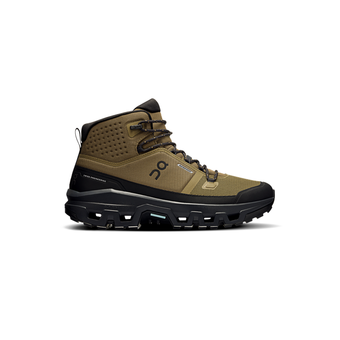 ON Running Men's Cloudrock Mid Waterproof Hunter | Black