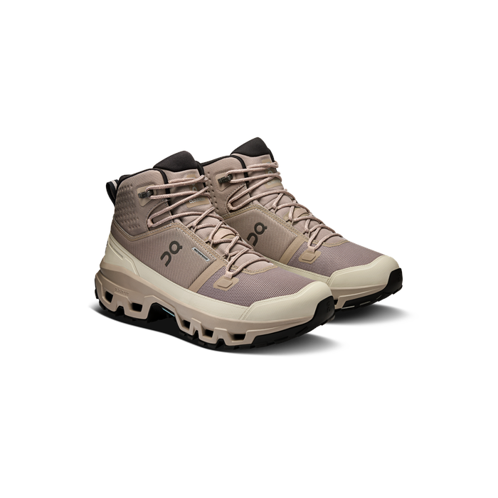 ON Running Men's Cloudrock Mid Waterproof Cinder | Desert