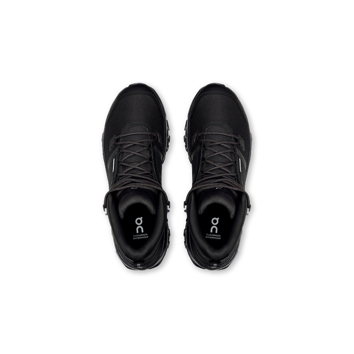 ON Running Men's Cloudrock Mid Waterproof Black | Black