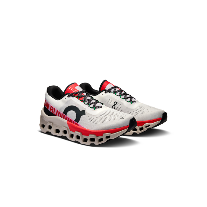 ON Running Women's Cloudmonster 2 Ivory | Red