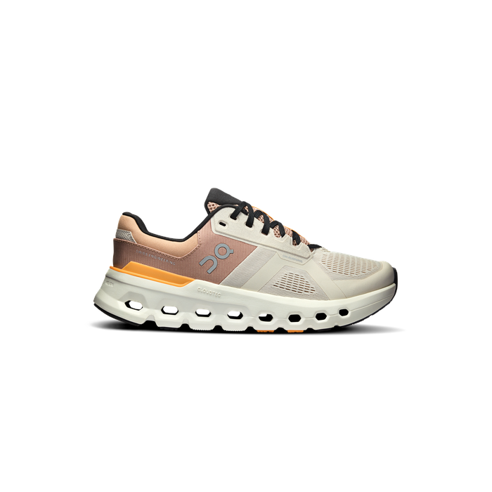 ON Running Women's Cloudrunner 2 Wide Pearl | Tangerine