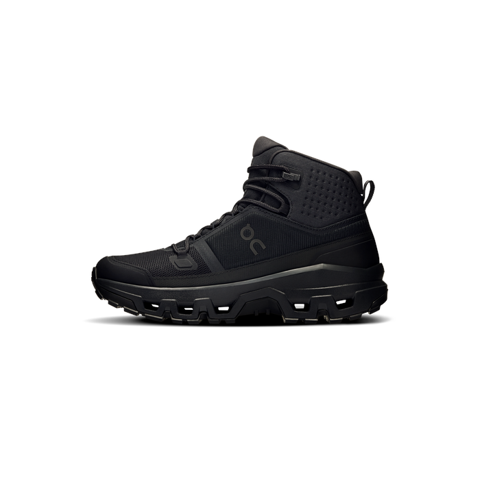 ON Running Women's Cloudrock Mid Waterproof Black | Black