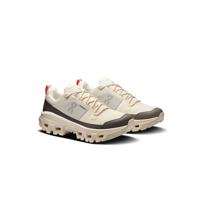 ON Running Women's Cloudrock Low Waterproof Ivory | Ivory