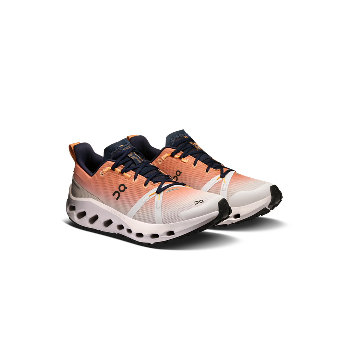 ON Running Women's Cloudsurfer Trail Waterproof Sandstone | Silver