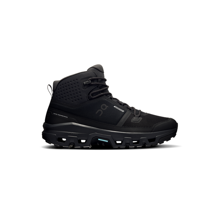 ON Running Men's Cloudrock Mid Waterproof Black | Black