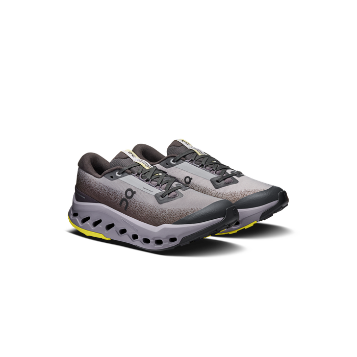 ON Running Women's Cloudsurfer Trail 2 Waterproof Black | Lilac