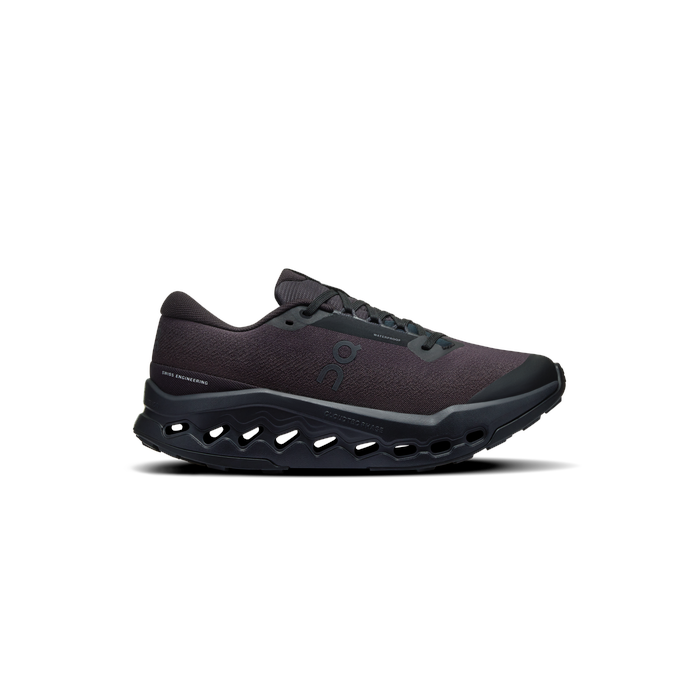 ON Running Women's Cloudsurfer Trail 2 Waterproof Black | Black