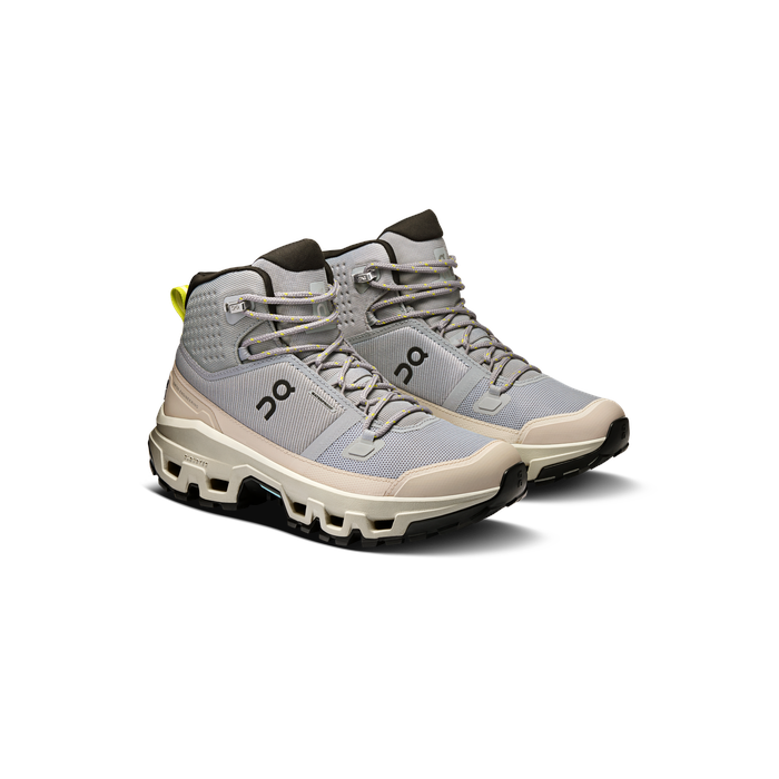 ON Running Women's Cloudrock Mid Waterproof Alloy | Ice