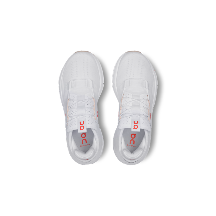 ON Running Women's Cloudnova 2 White | Flame