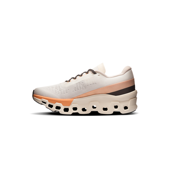 ON Running Women's Cloudmonster 2 Ivory | Tangerine