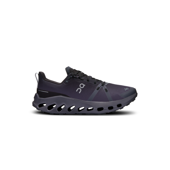 ON Running Men's Cloudsurfer Trail Waterproof Black | Eclipse