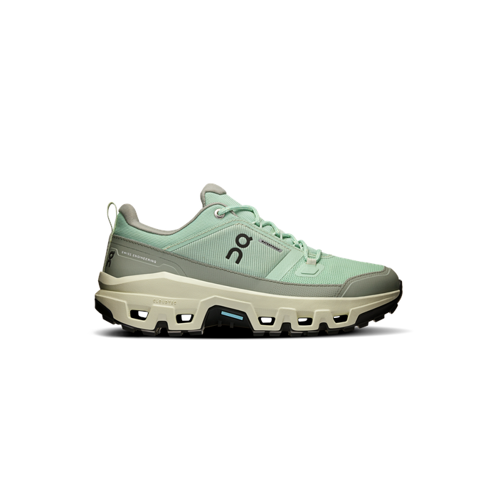 ON Running Women's Cloudrock Low Waterproof Mineral | Aloe