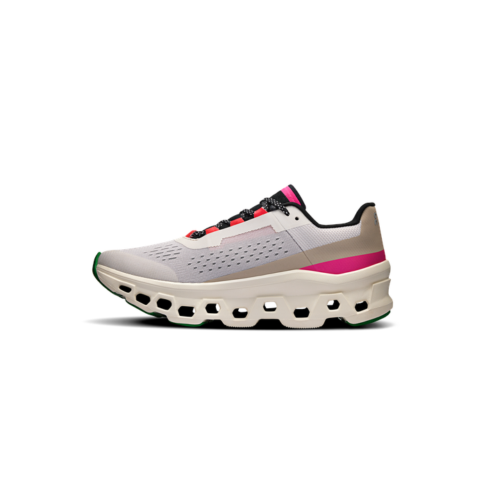 ON Running Women's Cloudmonster Silver | Ivory