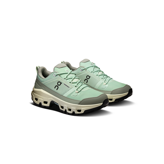 ON Running Women's Cloudrock Low Waterproof Mineral | Aloe