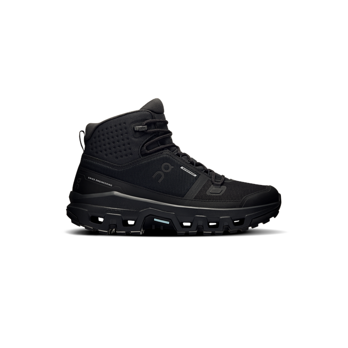 ON Running Women's Cloudrock Mid Waterproof Black | Black