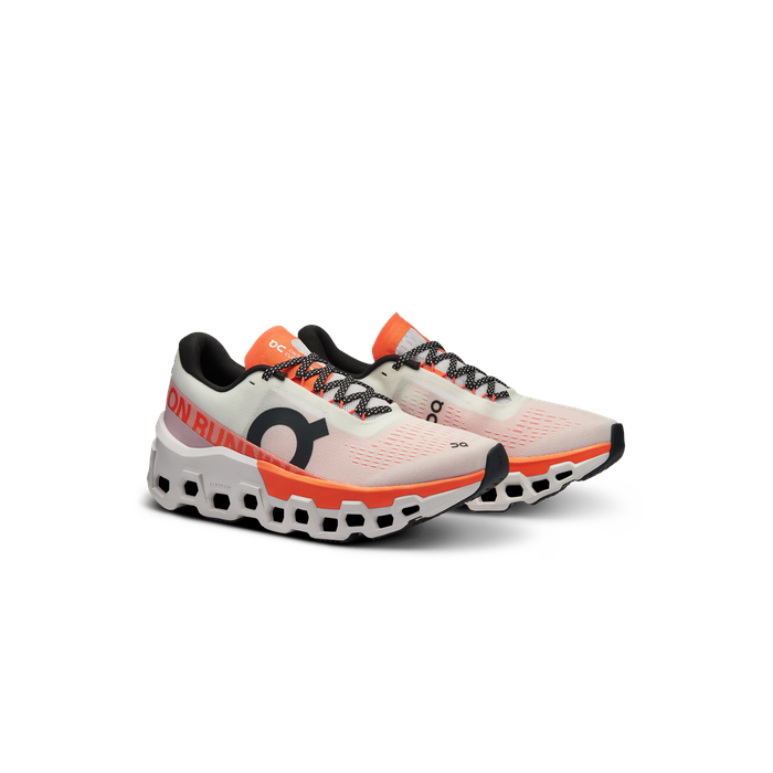 ON Running Women's Cloudmonster 2 White | Flame