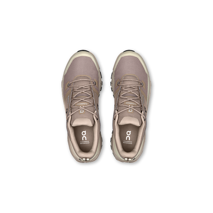 ON Running Men's Cloudrock Low Waterproof Cinder | Fog
