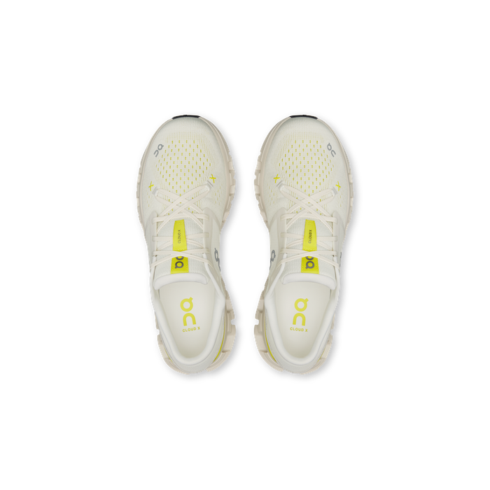 ON Running Men's Cloud X 4 Ivory | Lime