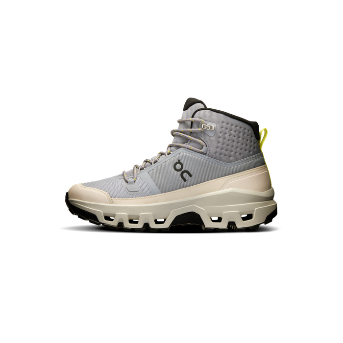 ON Running Women's Cloudrock Mid Waterproof Alloy | Ice