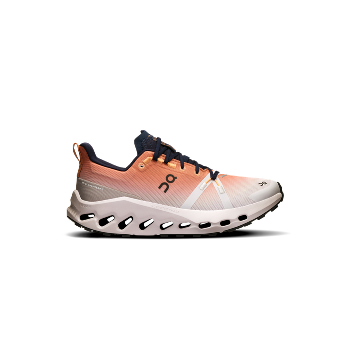 ON Running Women's Cloudsurfer Trail Waterproof Sandstone | Silver
