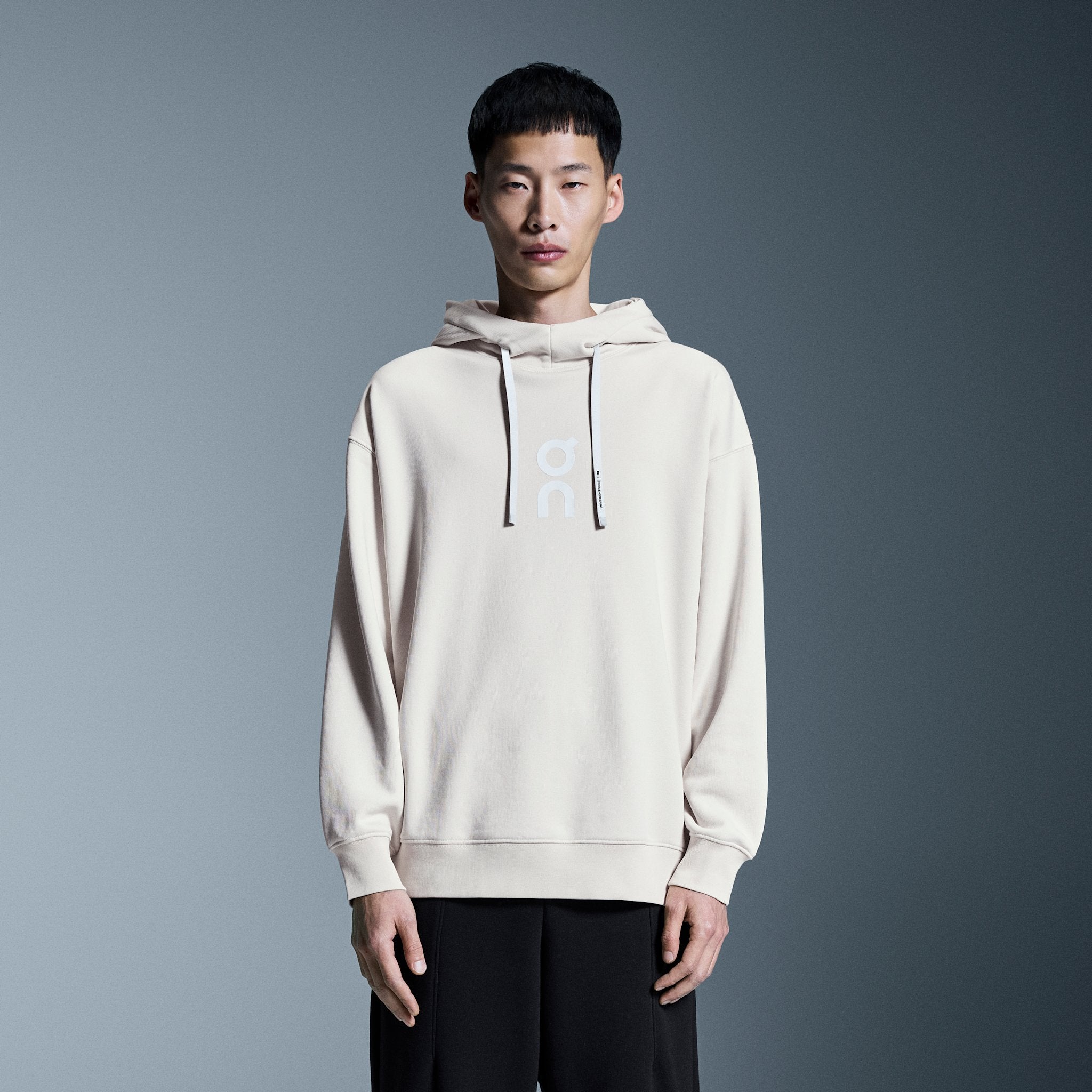 On Club Hoodie Silver