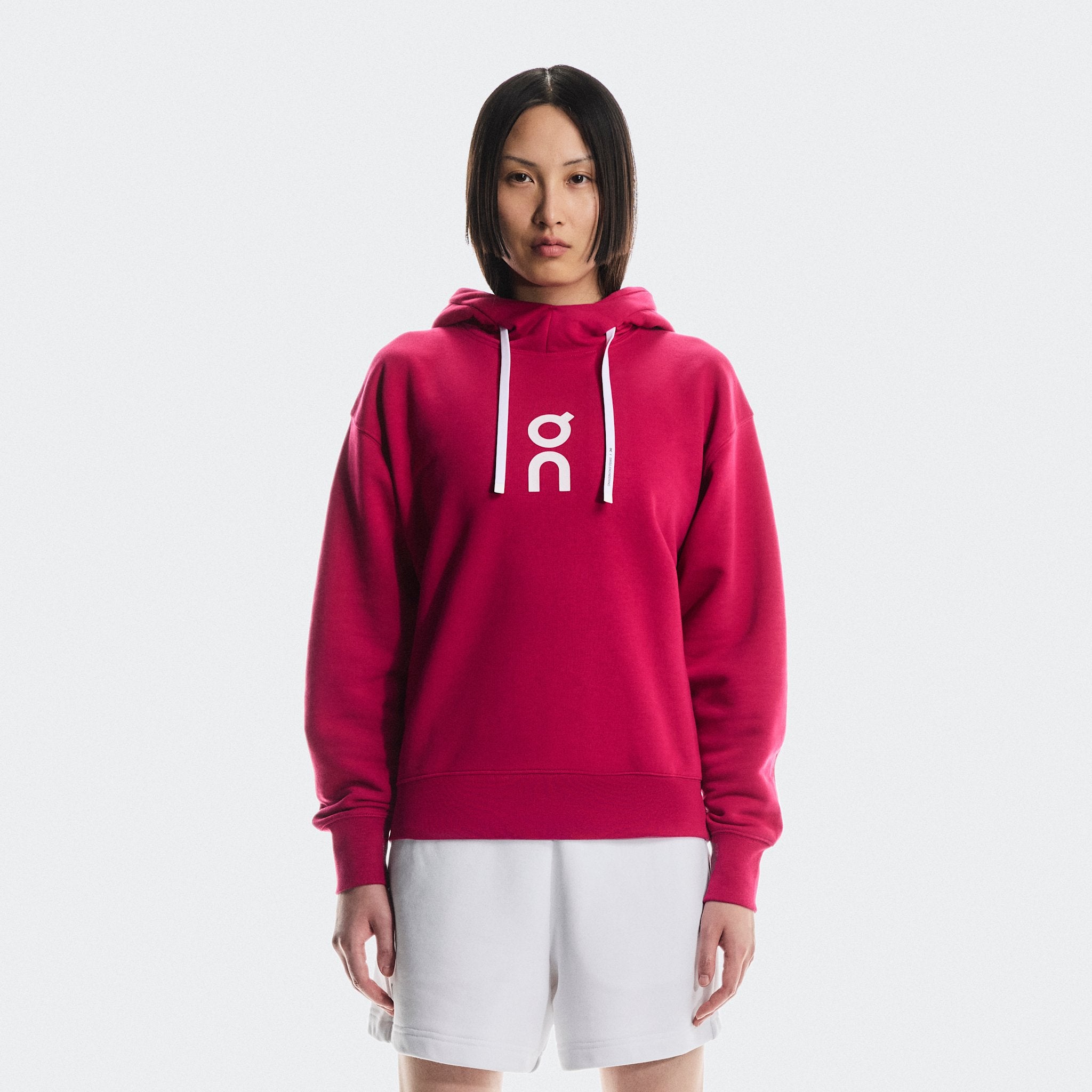 On Club Hoodie Grenadine