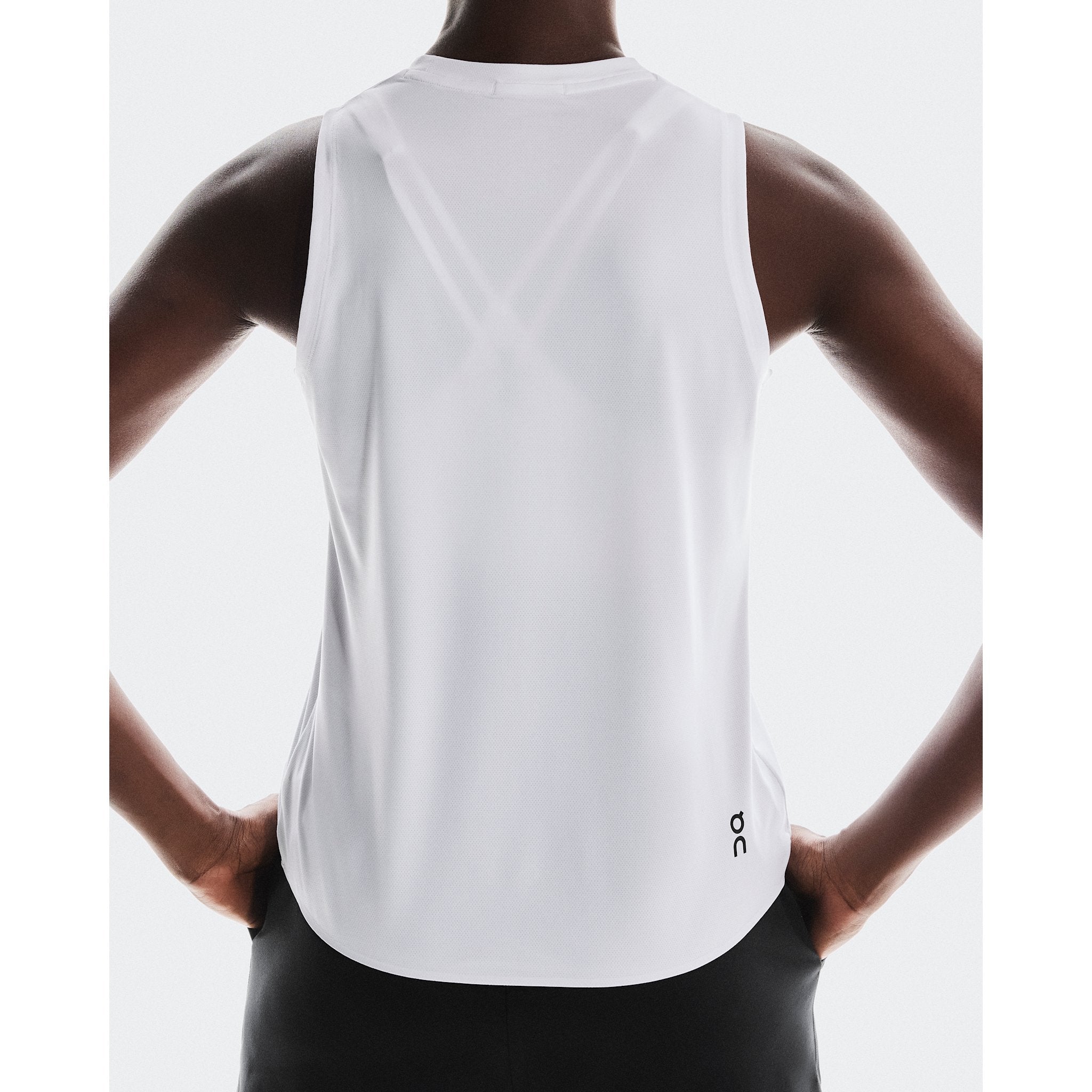 On Court Tank All White