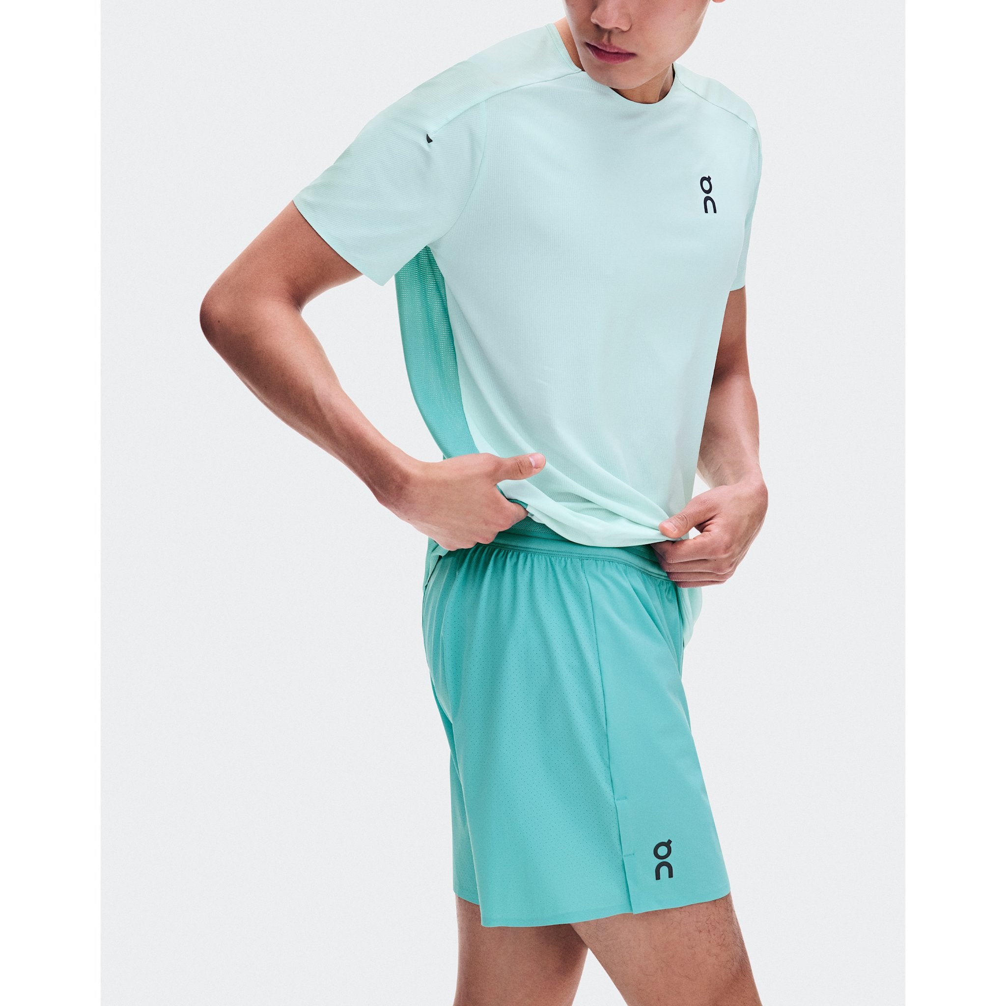 On 5" Performance Shorts Aquamarine