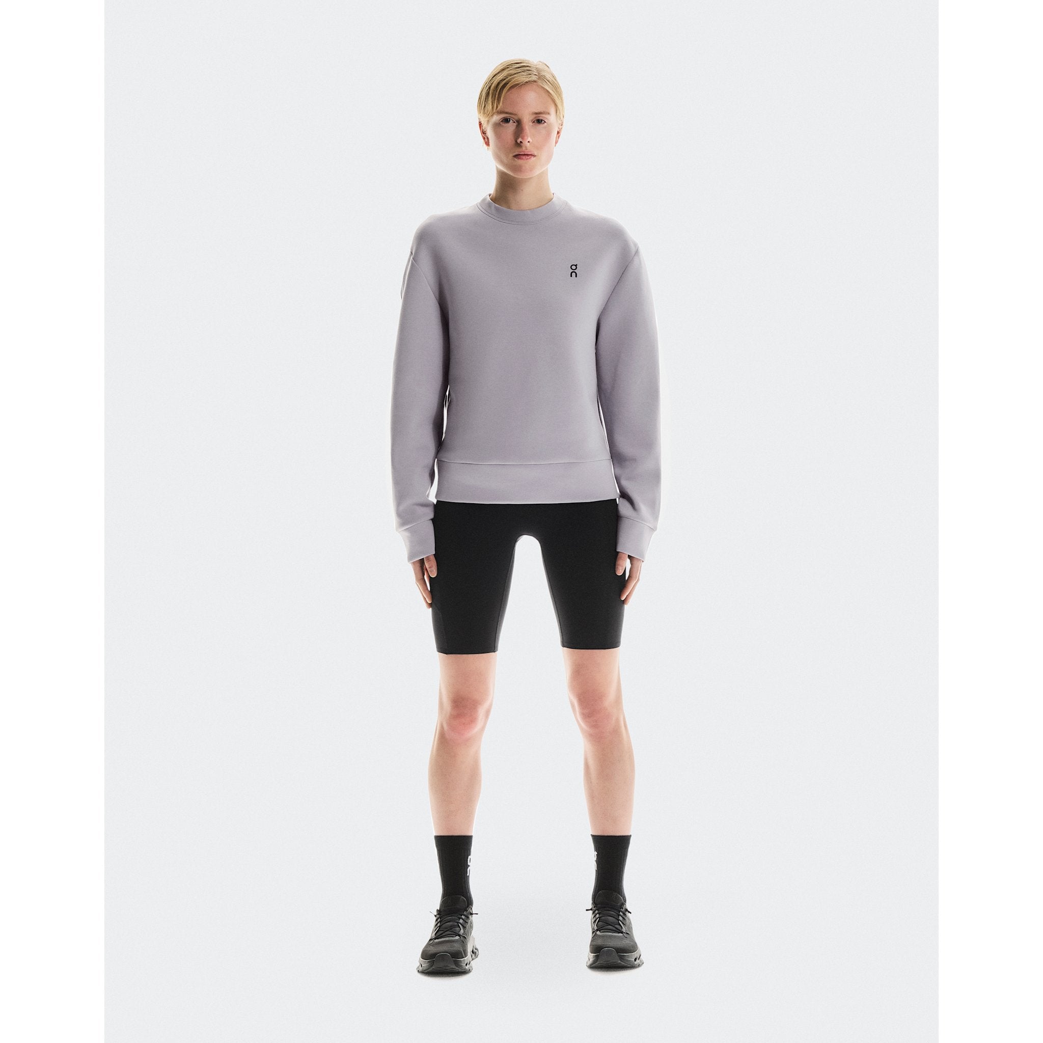 On Focus Tech Crew Lilac
