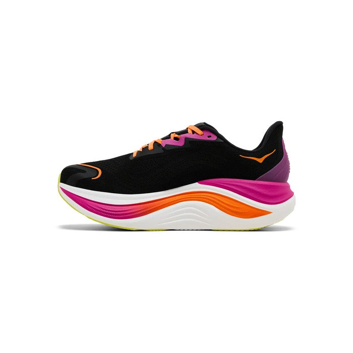 Hoka Skyward X 'Black Electric Aqua'