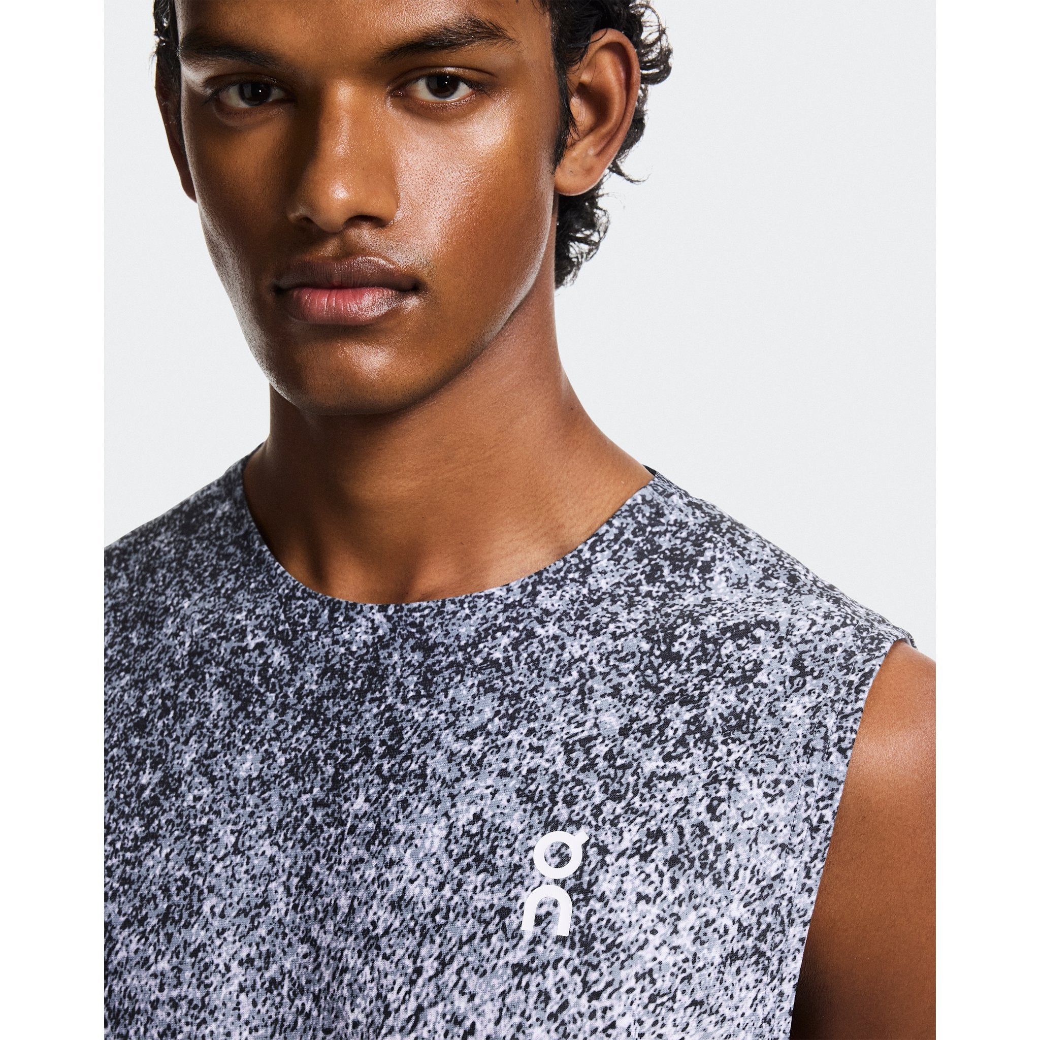On Court Tank Fade Thistle | White