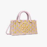Tory Burch Ella Hand-Crocheted East-West Tote Pale Purple