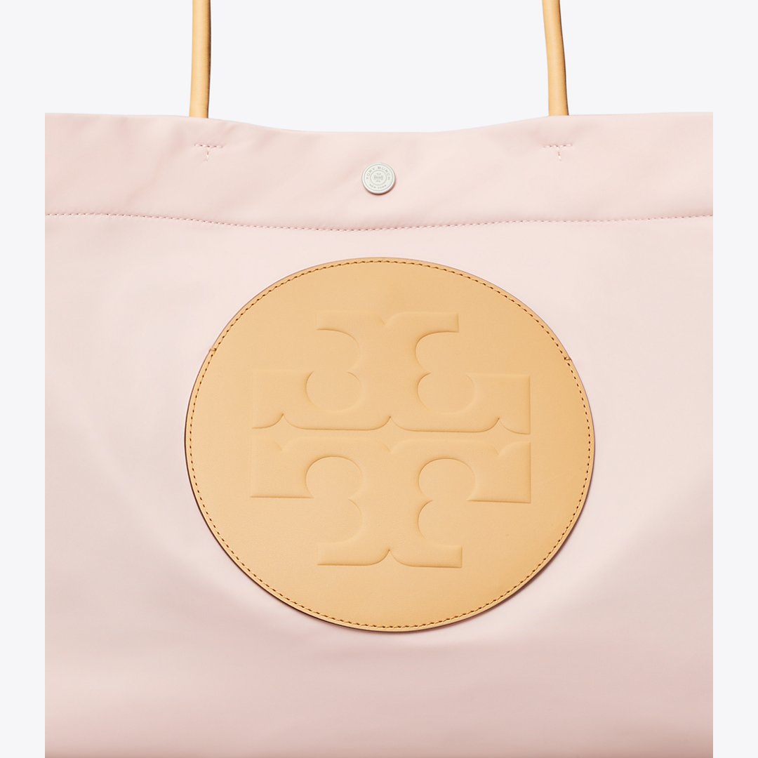Tory Burch Ella Twist Reversible Tote ROSE MIST