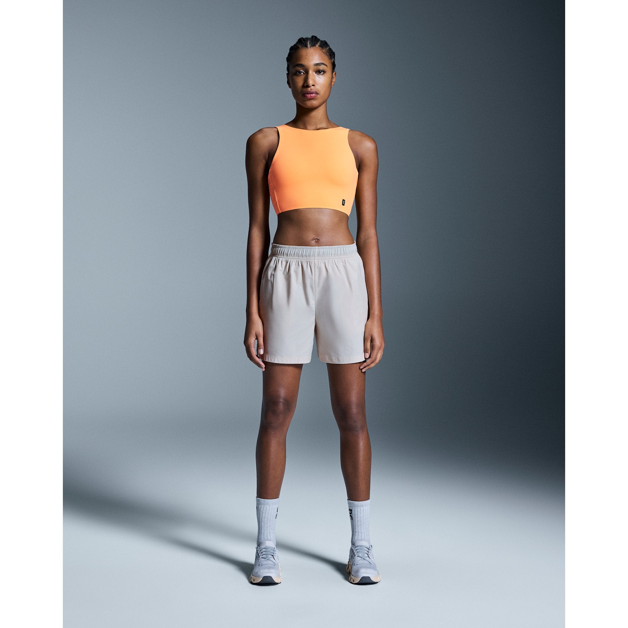On Core 2-in-1 Crop Tangerine