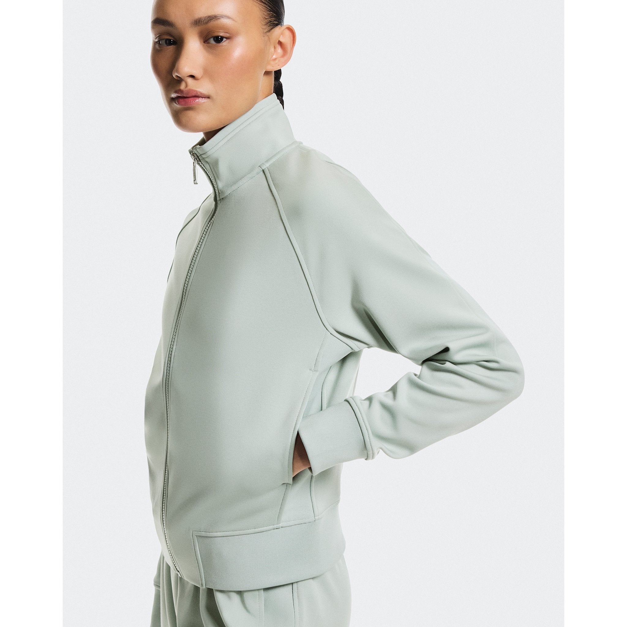 On Courtside Full-Zip Mineral