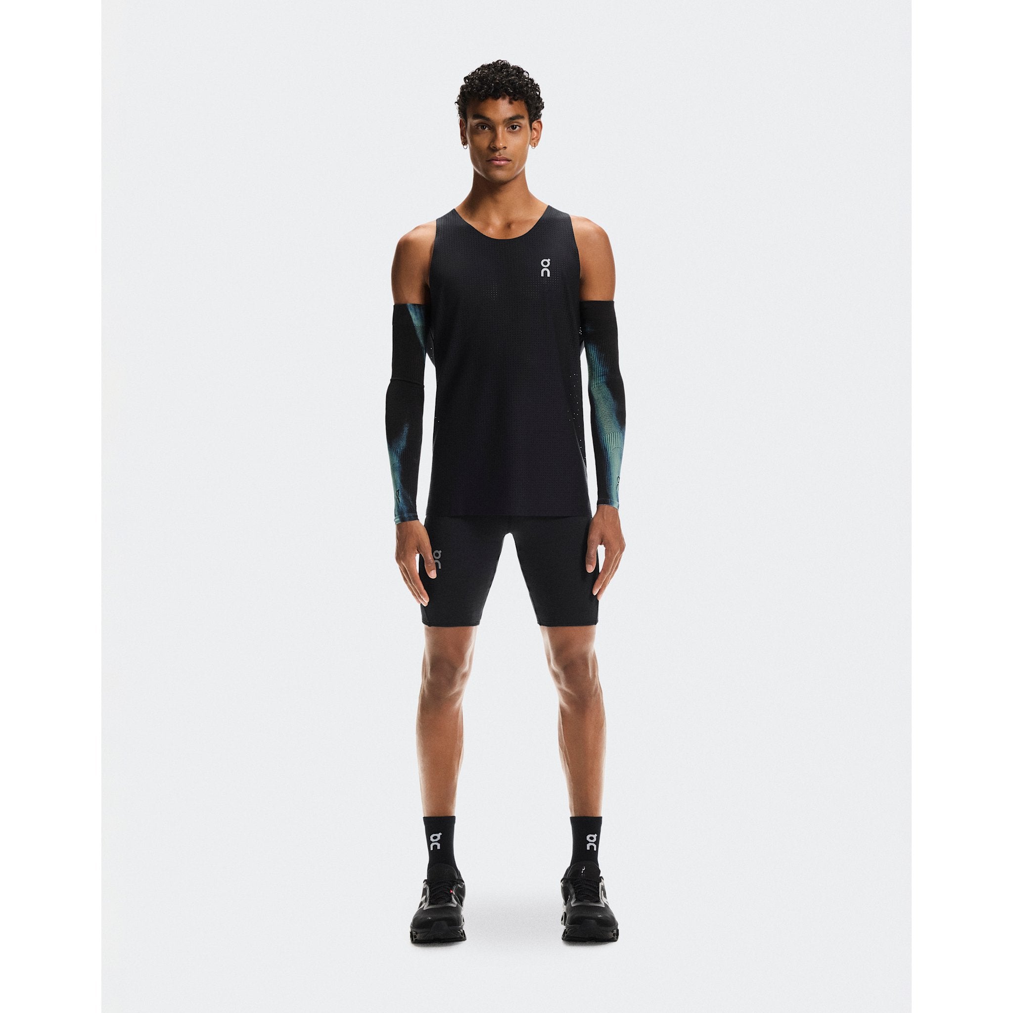 On Pace Tights Short Black | Black