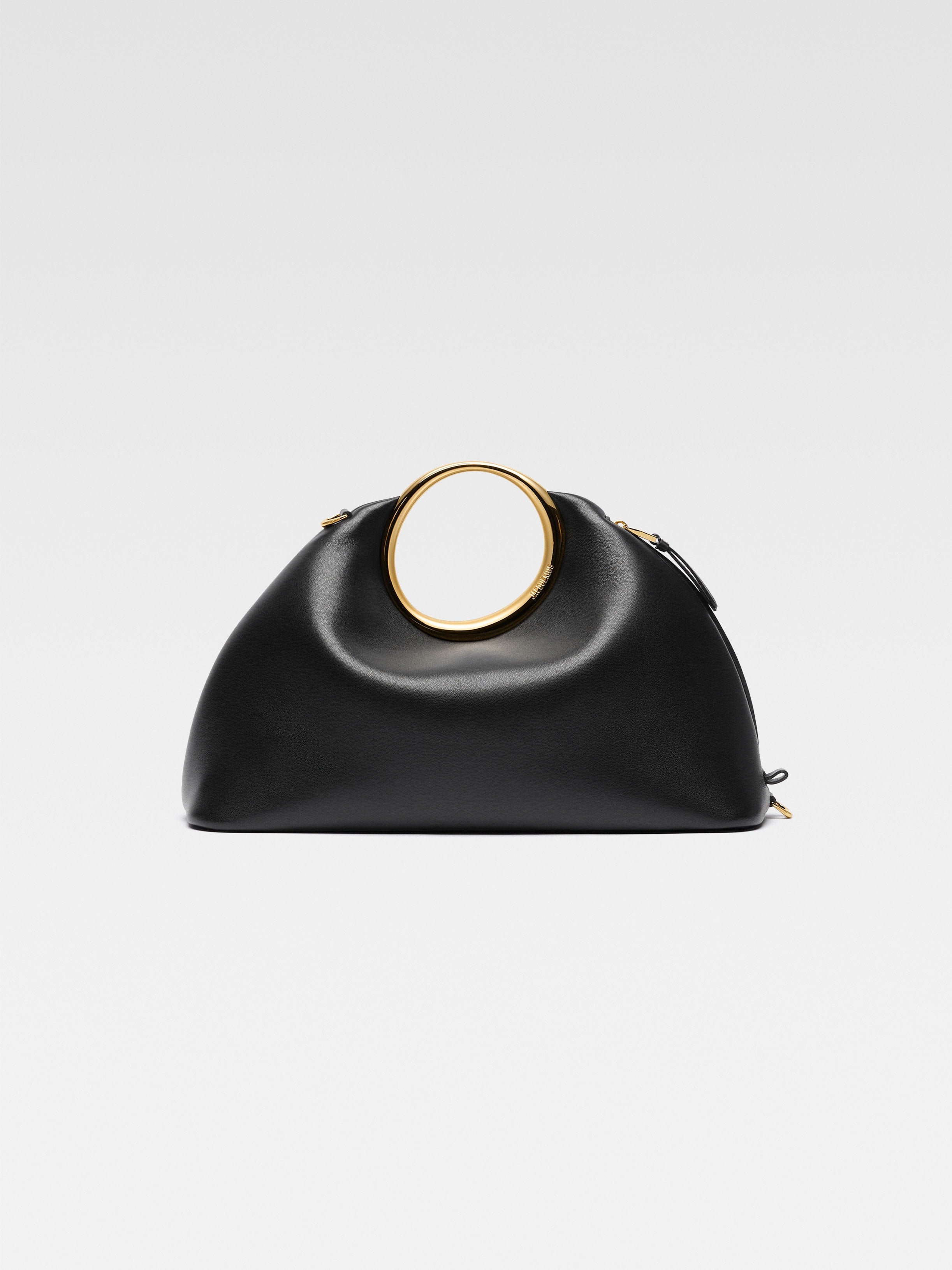 Jacquemus The Calino Nappa Leather Handbag Black
