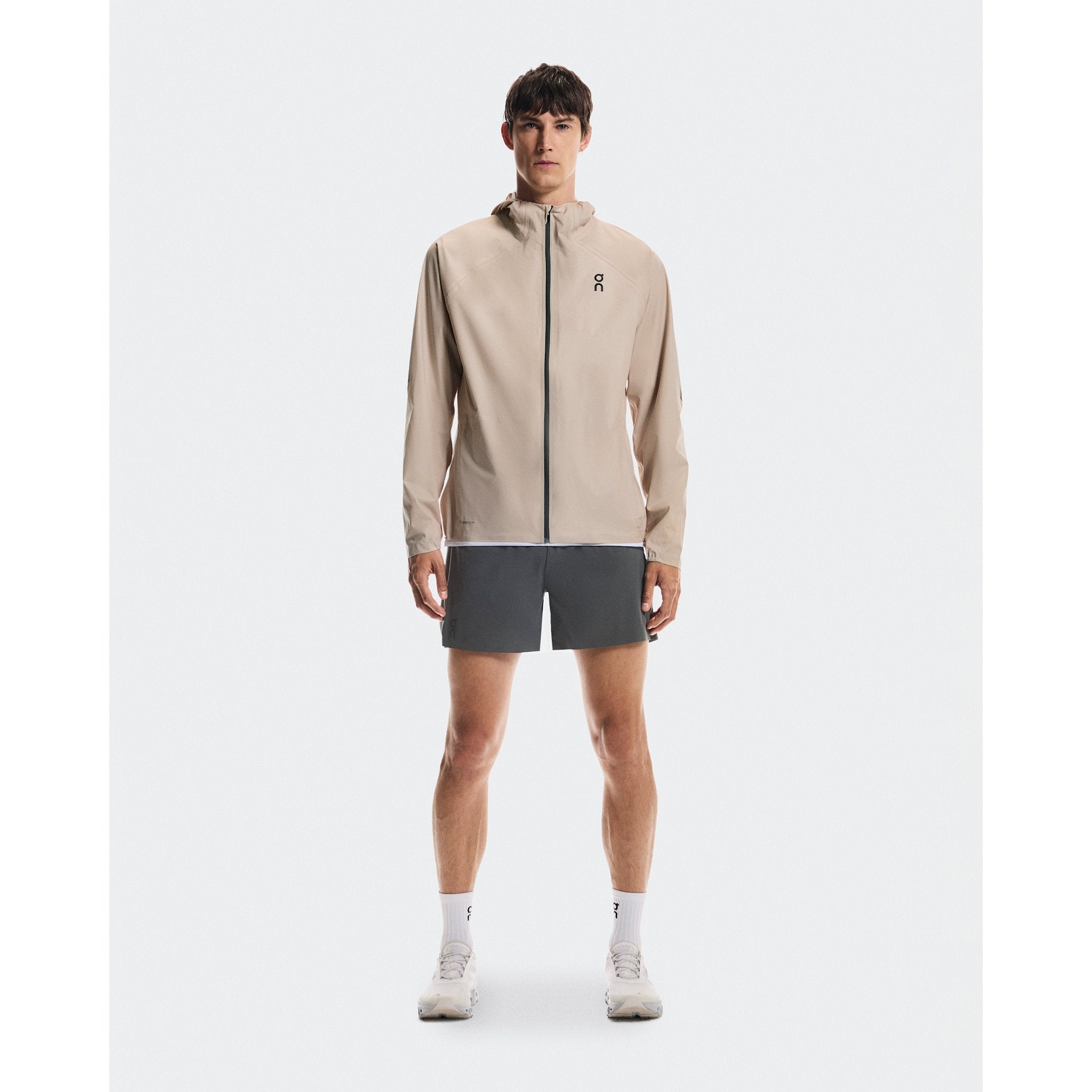 On Performance Jacket Waterproof Desert