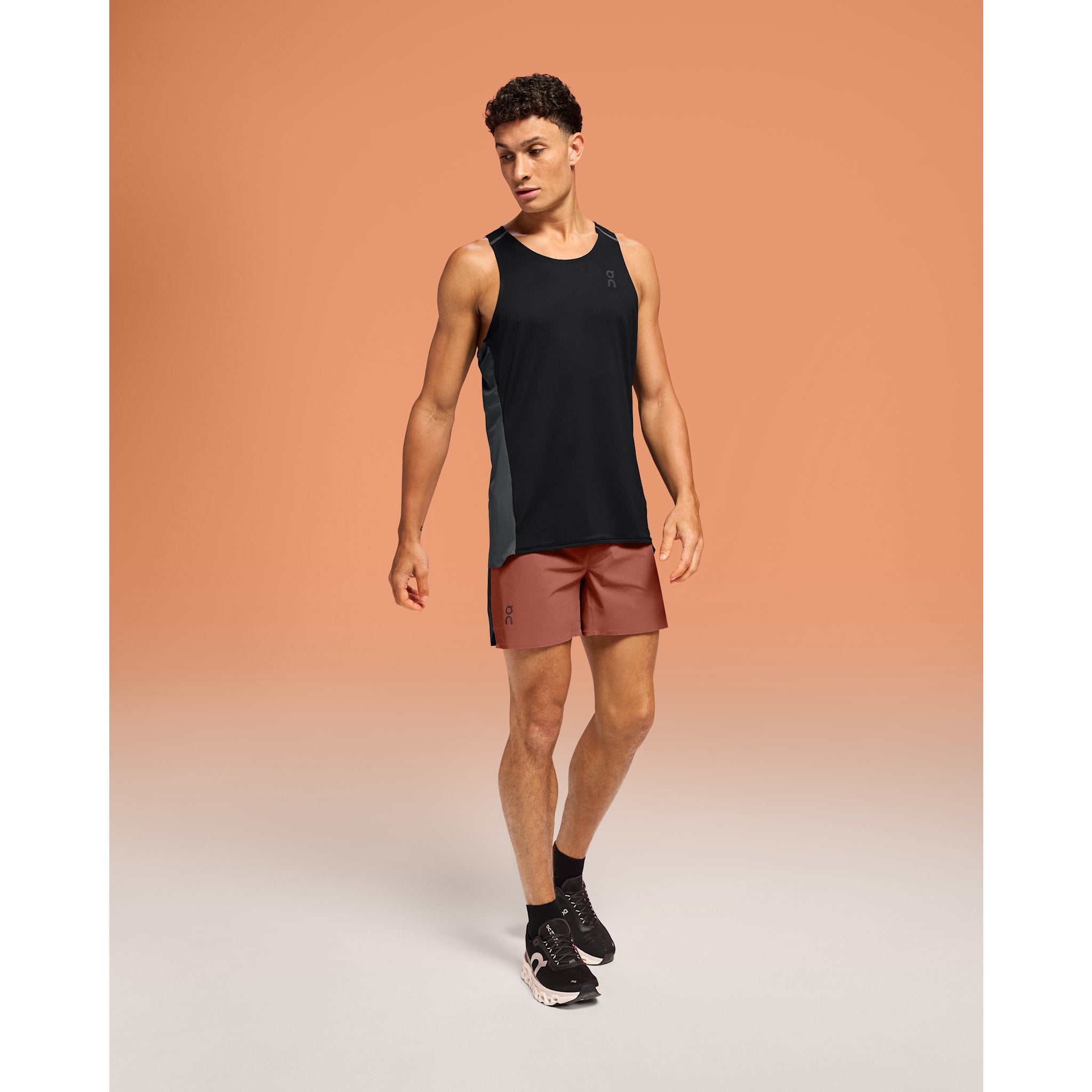 On 5" Lightweight Shorts Auburn | Black