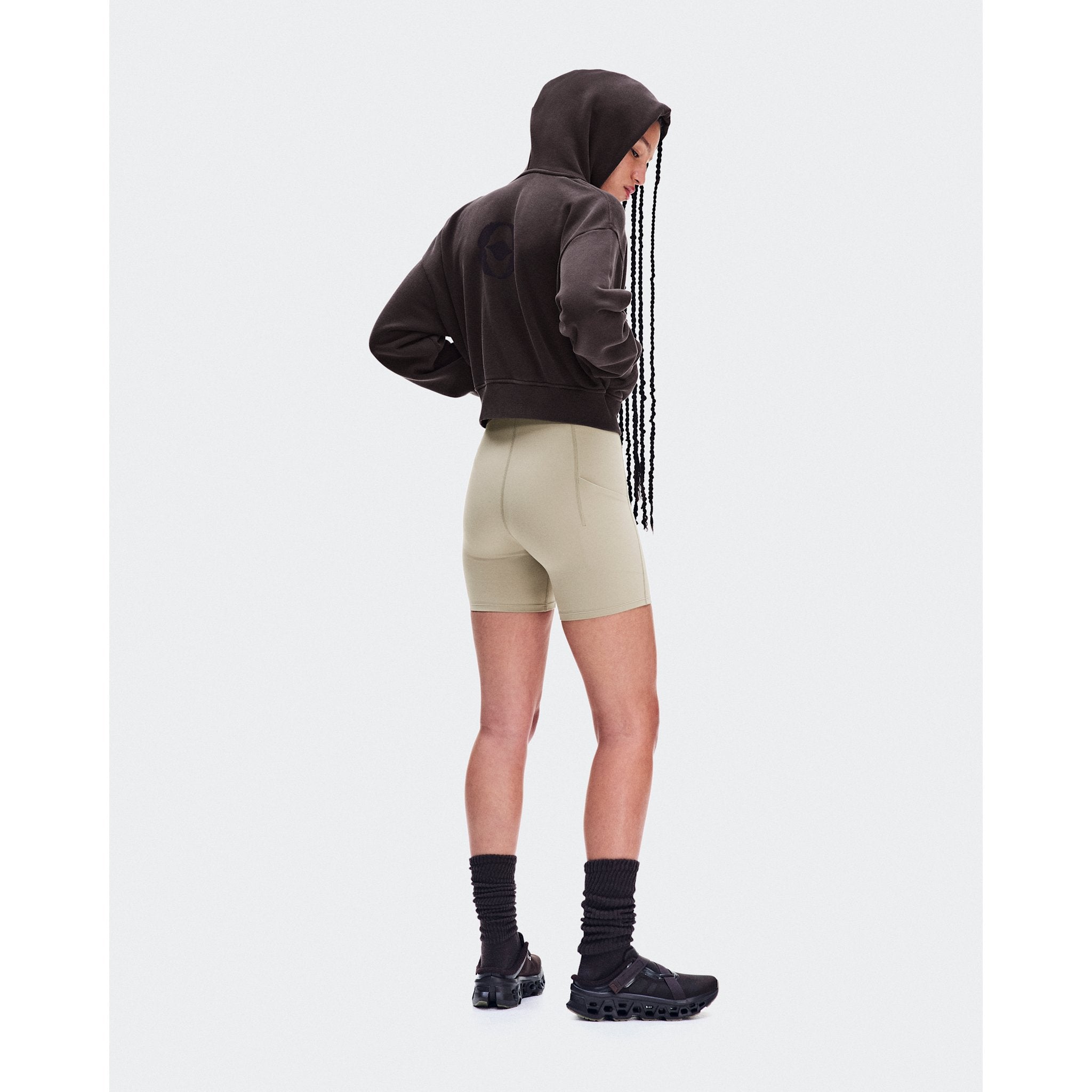 On Club Collective Full Zip Hoodie FKA Espresso