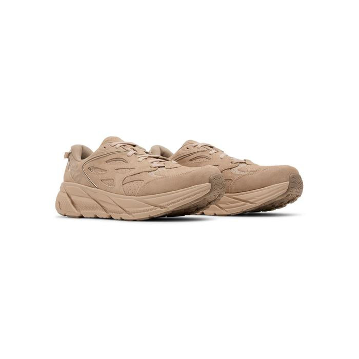 Hoka Clifton L Suede 'Shifting Sand Dune'