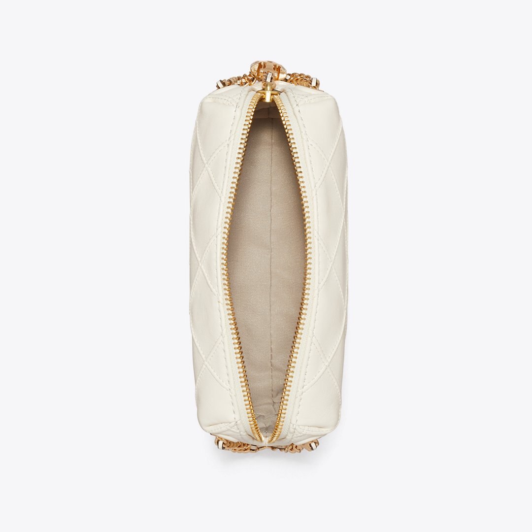 Tory Burch Fleming Soft Crossbody Bag Light Cream
