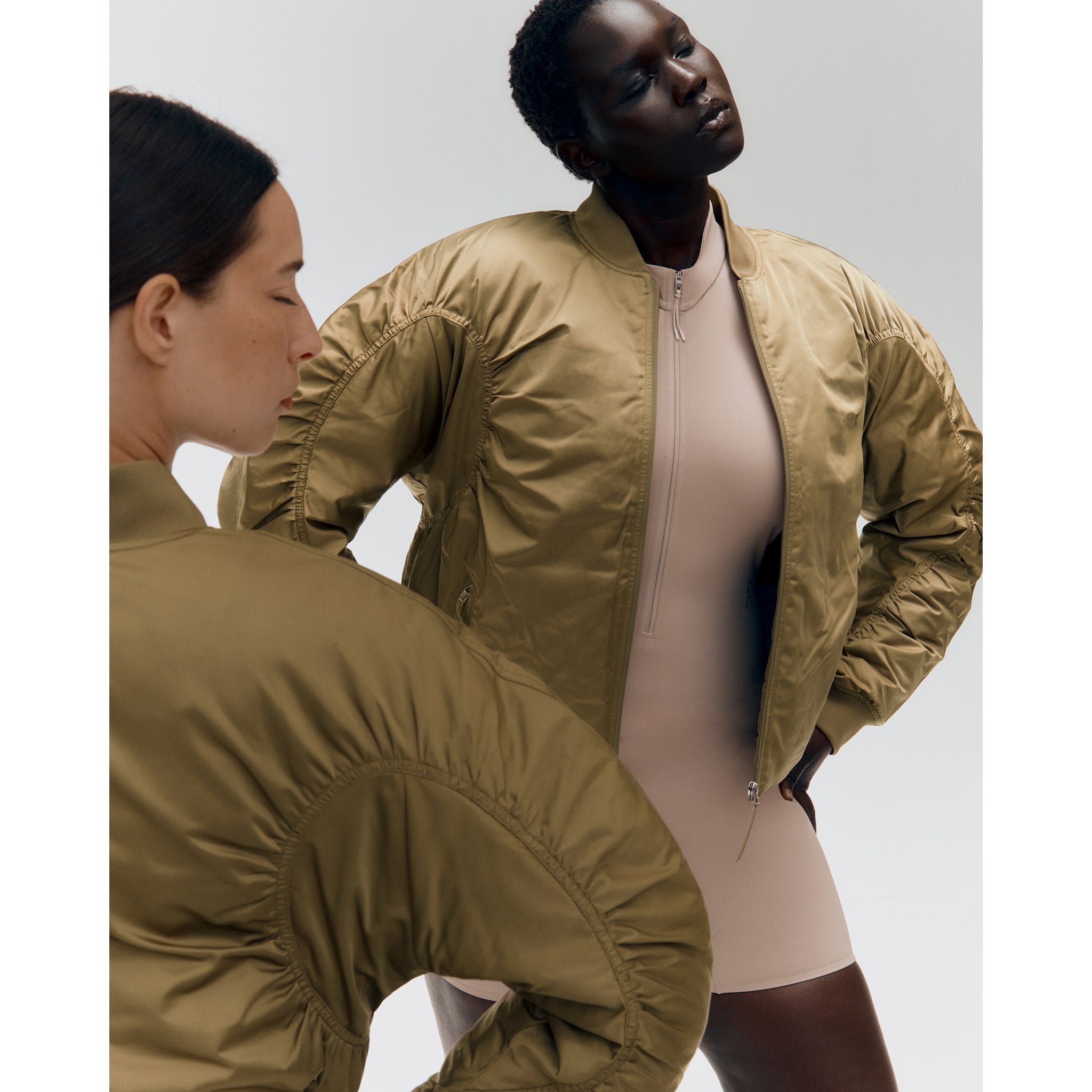 On Bomber Jacket Nutmeg