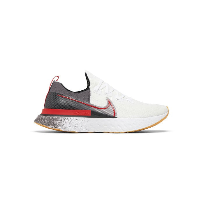 Nike React Infinity Run Flyknit 'White University Red'